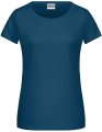 Dames T-shirt Daiber Basic-T 8007 Petrol